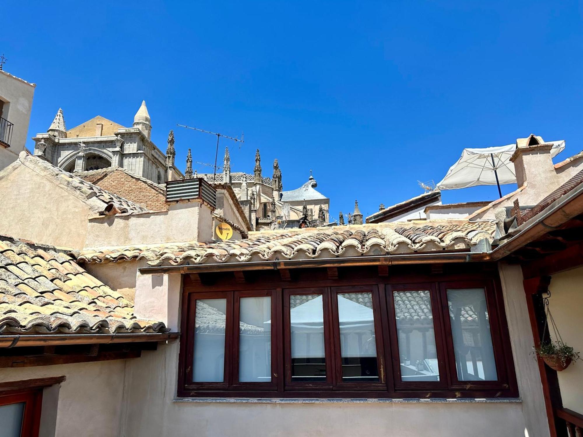 Apartamento Canonigo - Terraza Con Vistas Toledo Exterior photo